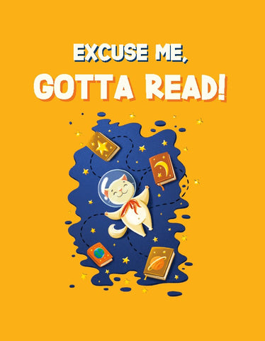 Cat Short Sleeve T-Shirt (Orange)